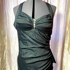 Blonde cocktail dress